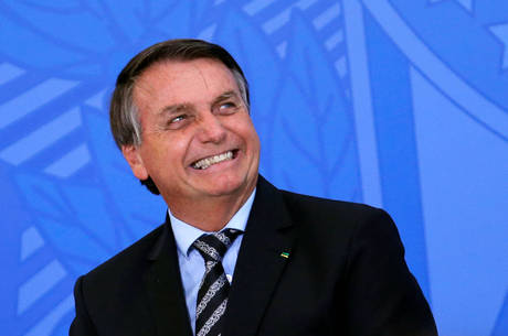 "O governo está dando certo", comemorou Bolsonaro