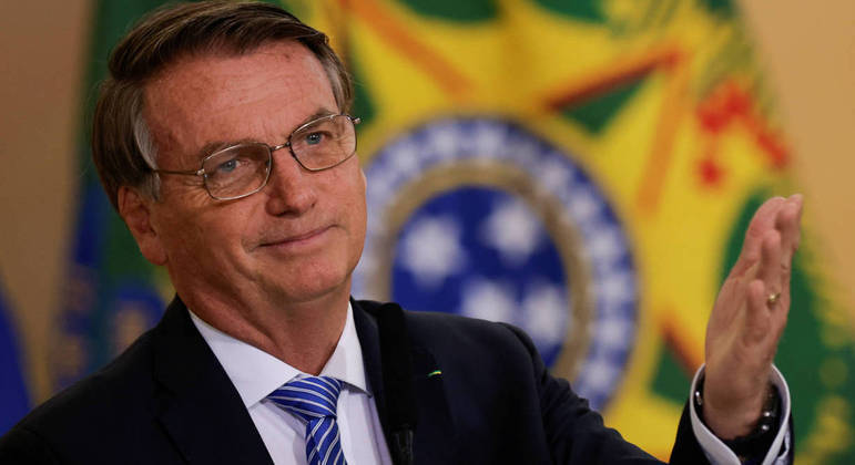 O presidente Jair Bolsonaro, que sancionou leis para viabilizar o Auxílio Brasil
