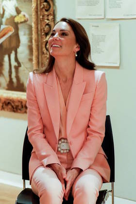 Reuters - Kate Middleton terno rosa - 1500