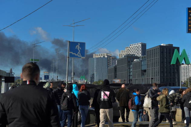 População de Kiev tenta se proteger da 
