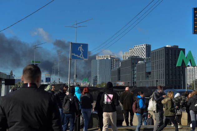 População de Kiev tenta se proteger da
