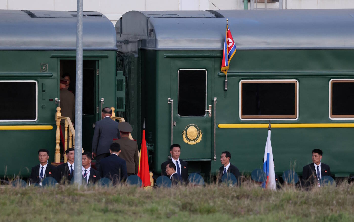 Kim Jong-un chega à Rússia em trem blindado para encontro com Putin