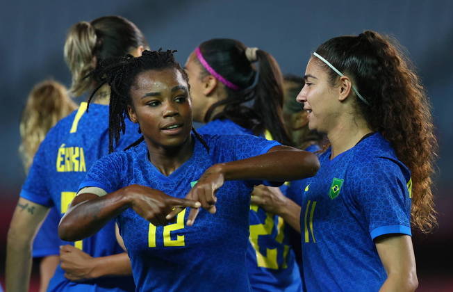 Menos de cinco minutos depois, a própria Ludmila colocou o Brasil à frente do placar, 3 a 2