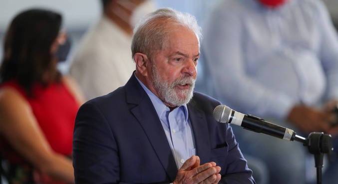 Lula falou hoje pela primeira vez depois da decisão do Supremo