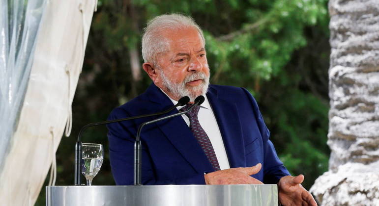 Lula durante evento em agenda de governo nos Estados Unidos