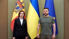 Presidente da Moldávia elogia trabalho da Universal com refugiados da Ucrânia