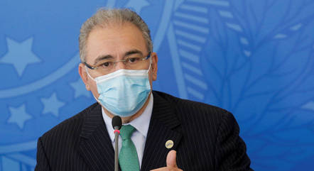 Na imagem, ministro Marcelo Queiroga (Saúde) 