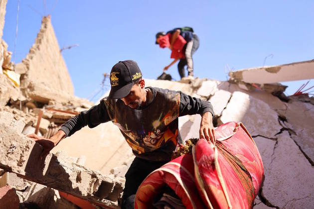 A província de Al Hauz, epicentro do abalo sismo, foi a mais atingida e registrou 1.293 mortos, seguida da localidade de Tarudant, com 452 vítimas