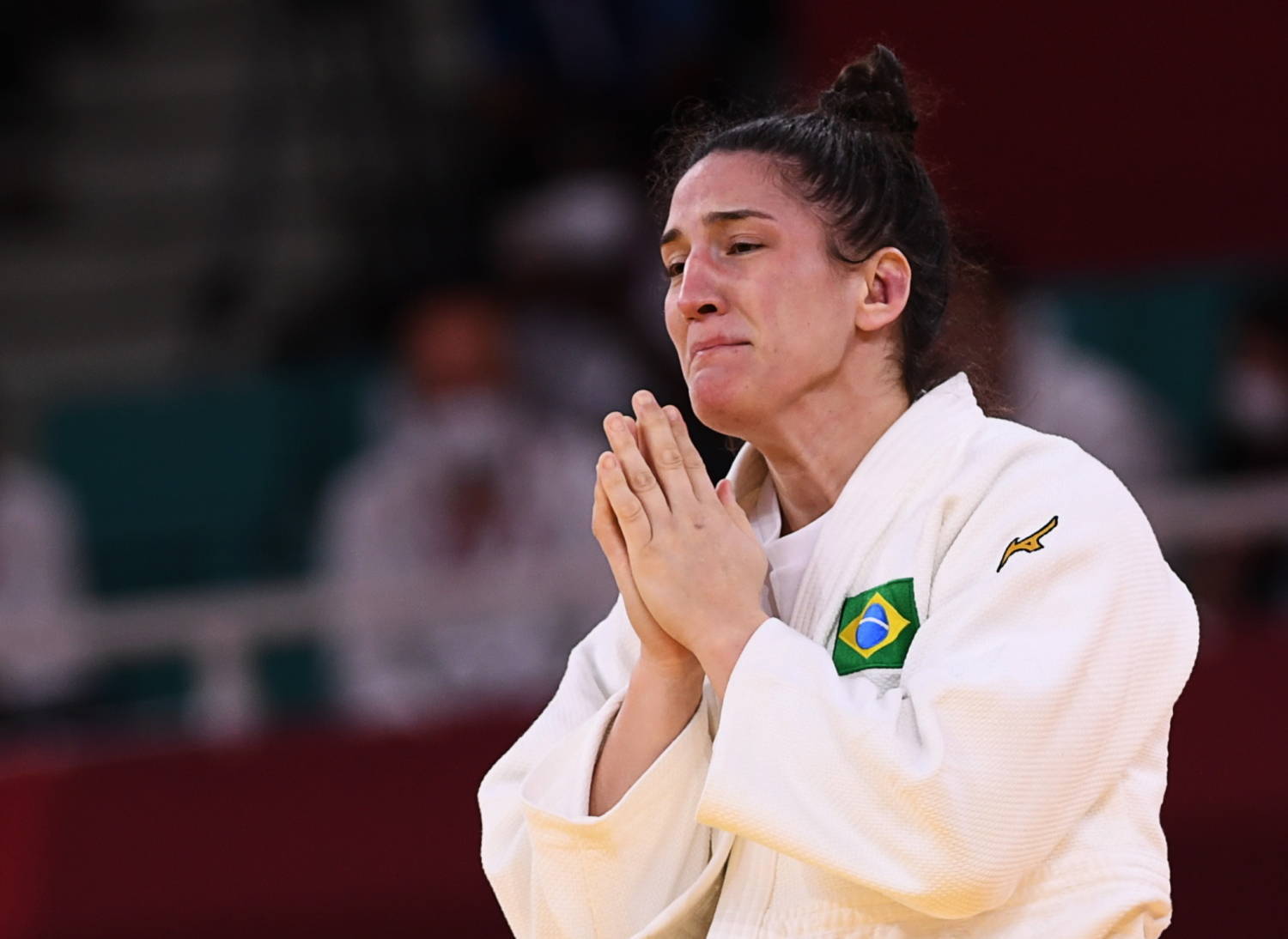 Medalhistas Mayra Aguiar e Daniel Cargnin voltam a Porto Alegre e