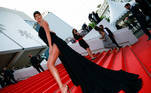 The 74th Cannes Film Festival - Screening of the film "France" (On a Half Clear Morning) in competition - Red Carpet Arrivals - Cannes, France, July 15, 2021. Sofia Resing poses. REUTERS/Sarah Meyssonnier