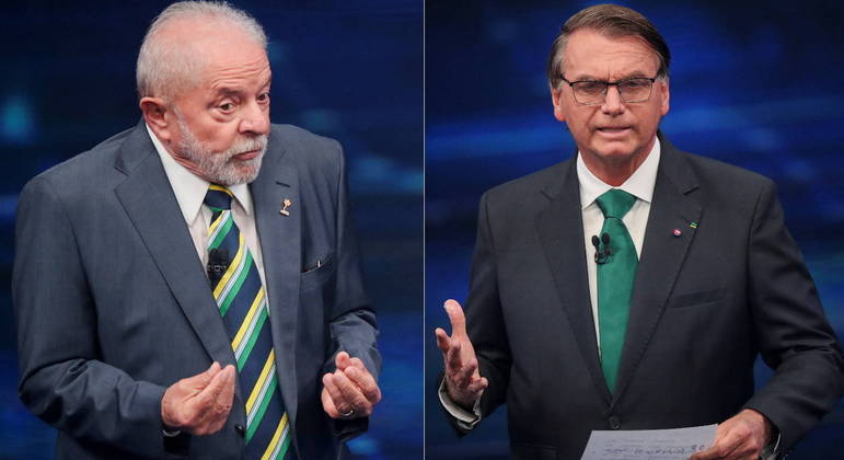 Lula e Bolsonaro