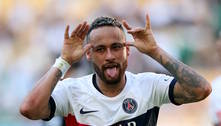 Neymar volta a jogar pelo PSG após seis meses parado, marca dois e dá assistência em excursão pela Ásia