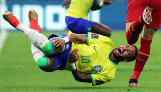 Brasil mantém favoritismo mesmo com lesão de Neymar (Amanda Perobelli/Reuters - 24.11.2022)