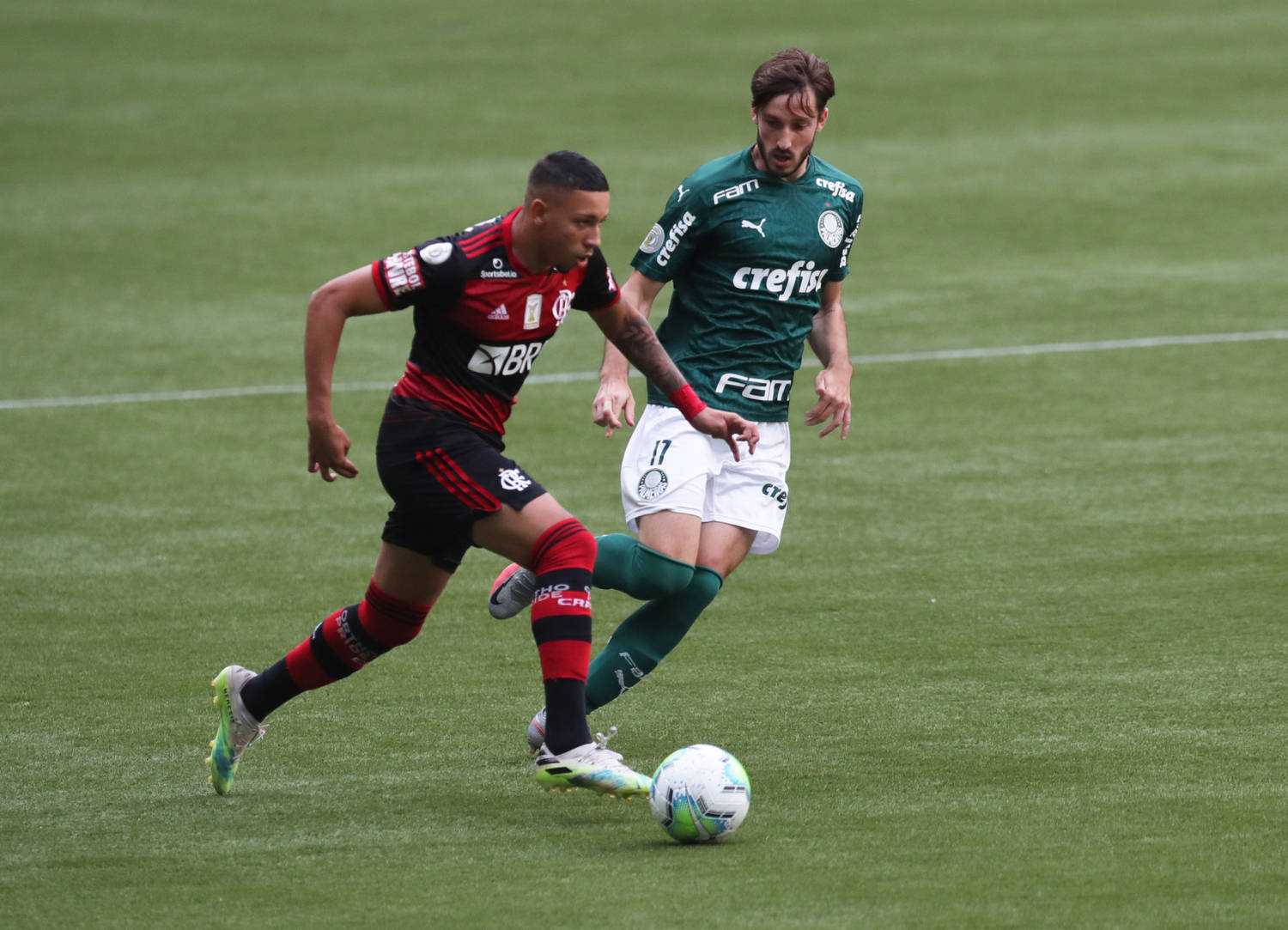 Jogo confirmado às 15h52. Flamengo desmoralizou o futebol