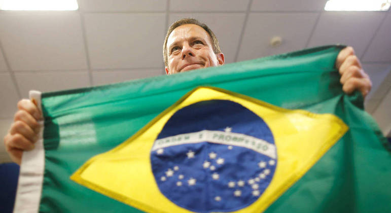 O governador de SP, João Doria
