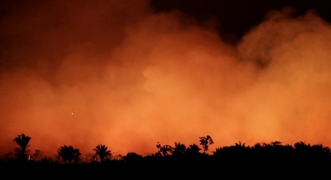 Floresta Amazônica sofre com queimadas