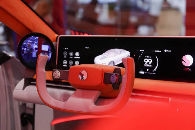 Para quem curte o interior dos veículos futurista, esse é o conceito do Snapdragon, da companhia Qualcomm
