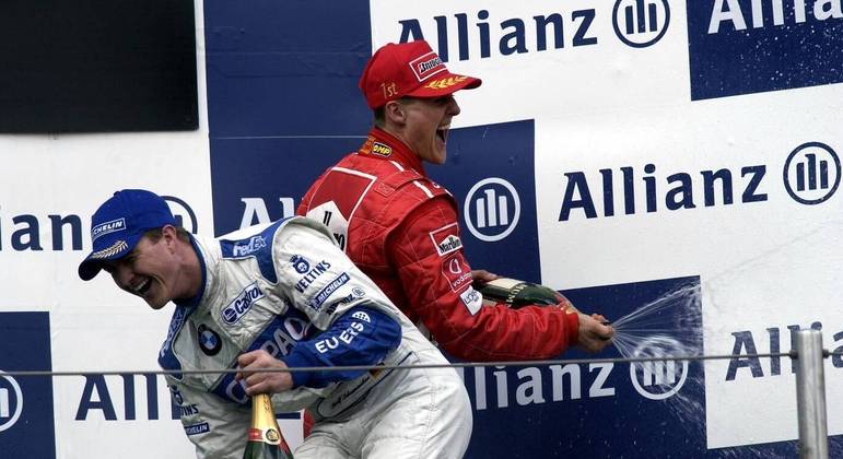 Ralf Schumacher foi piloto de Fórmula de 1997 a 2007; ao todo disputou 182 Grandes Prêmios, conseguiu seis vitórias e subiu ao pódio 27 vezes