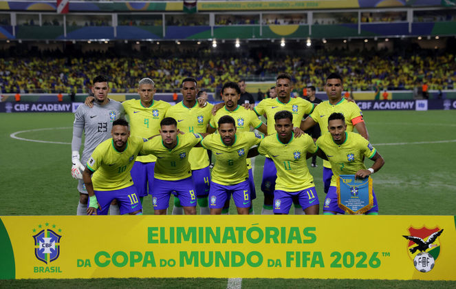 4º BrasilValor: 943 milhões de euros (R$ 5 bilhões)Principais jogadores: Neymar, Rodrygo e CasemiroClassificação na última Copa do Mundo (Catar): 7º