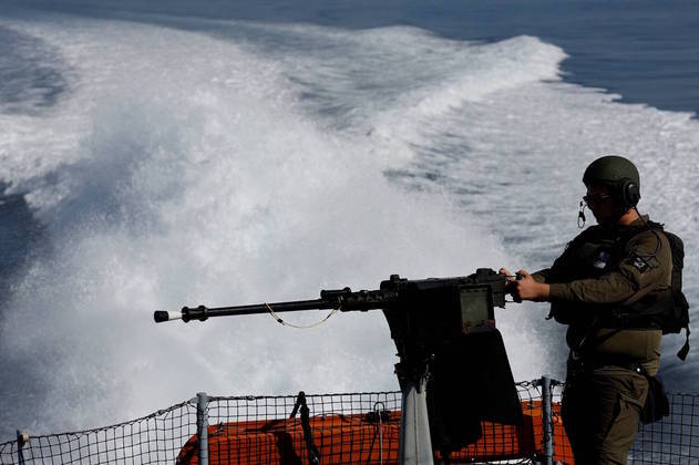 O reforço na vigilância no oceano ocorreu depois que o Hamas divulgou, ontem, imagens de um treinamento de terroristas embaixo da água