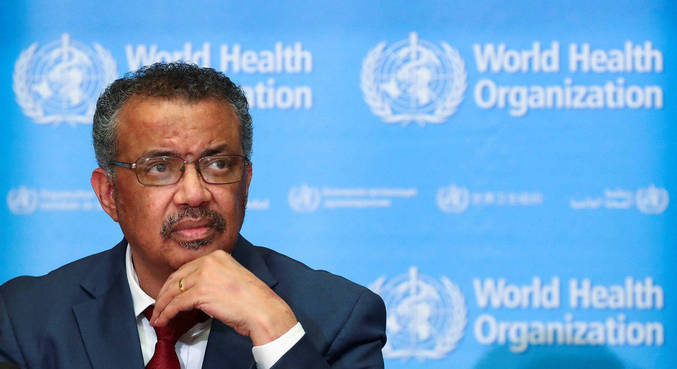 Tedros Adhanom diz que ganhos conquistados estão em risco ou perdidos