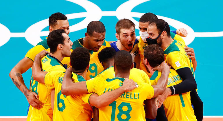 Historico Brasil Vira O Jogo E Bate A Argentina No Volei Masculino Esportes R7 Olimpiadas