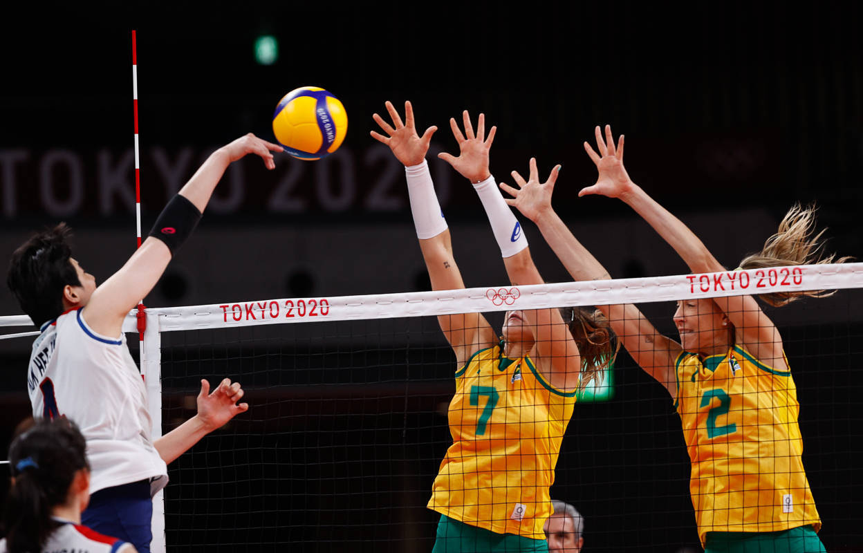 Vôlei: veja as imagens da vitória do Brasil contra a Coreia do Sul ...