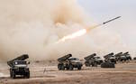 Especialistas do Irã ampliaram o alcance das versões terrestre e aérea do míssil Dehlaviyeh de 5,5 km para 8 km