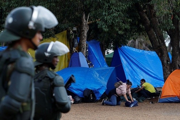 O desmonte acontece depois da ação de vândalos apoiadores do ex-presidente Jair Bolsonaro terem invadido o Palácio do Planalto e os prédios do Congresso Nacional e do STF e depredado a sede dos três Poderes