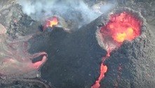 Vídeo mostra imagens incríveis de lava borbulhando em vulcão