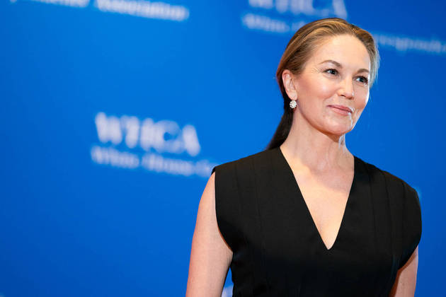 US actress Diane Lane arrives for the White House Correspondents’ Association gala at the Washington Hilton Hotel in Washington, DC, on April 30, 2022. Stefani Reynolds / AFP 