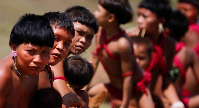 Alvos de ataques de garimpeiros, índios Yanomami pedem socorro - Notícias -  R7 Brasil