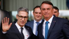 Em Brasília, Zema declara apoio a Bolsonaro para o segundo turno