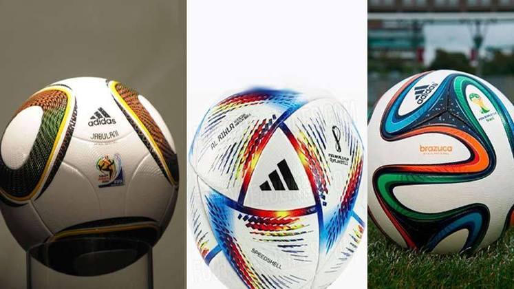A fornecedora de material esportivo para a Copa do Mundo revelou a Al Rihla, bola que será utilizada na Copa do Mundo do Catar. Relembre todos os modelos e veja a evolução de tecnologia e design nas bolas utilizadas nas Copas!