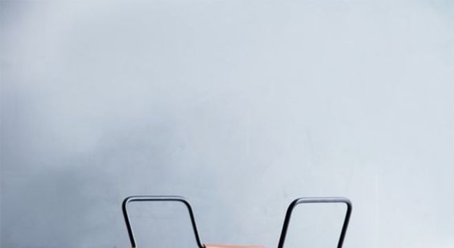 revisteiro - revisteiro de couro simples