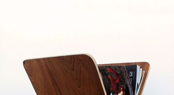 revisteiro - revisteiro de madeira simples 