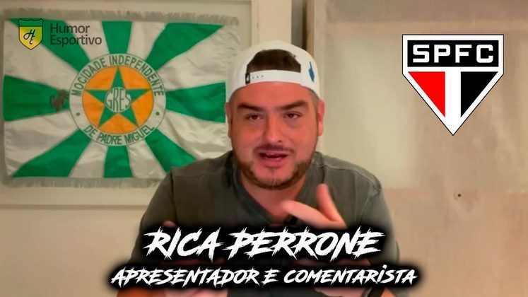 Rica Perrone é torcedor do São Paulo.