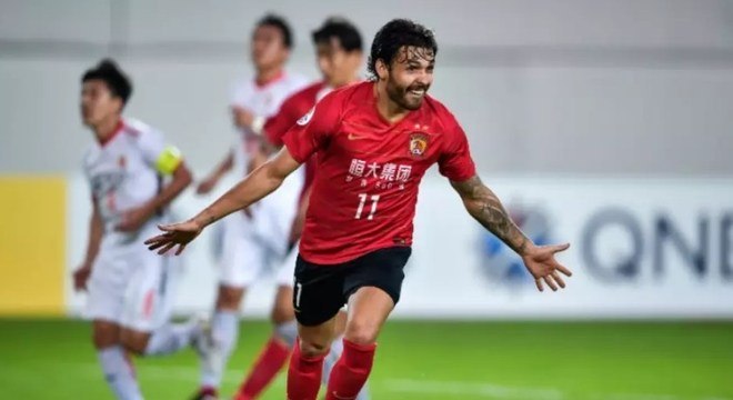 Ricardo Goulart, do Guangzhou Evergrande, est na China. (Atacante, 29 anos - Contrato com o clube atual vlido at dezembro de 2023.)