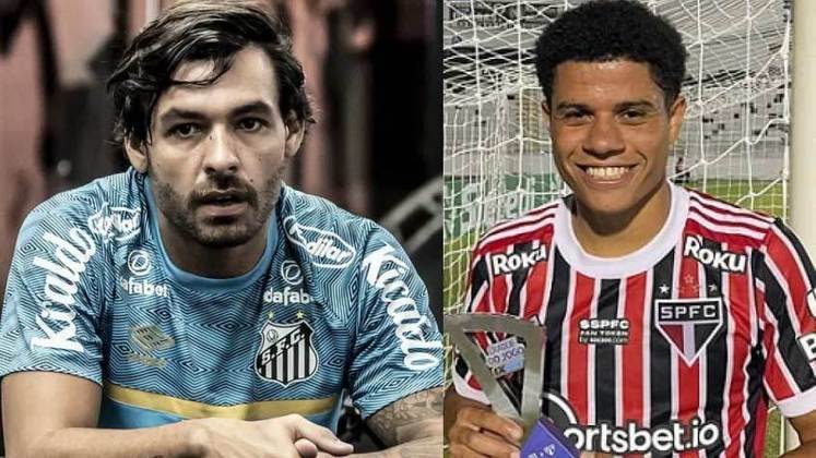 Ricardo Goulart (Santos) x Gabriel Sara (São Paulo)