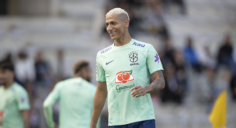 Com Richarlison, seleção brasileira esteia na próxima quinta-feira (24) na Copa do Mundo