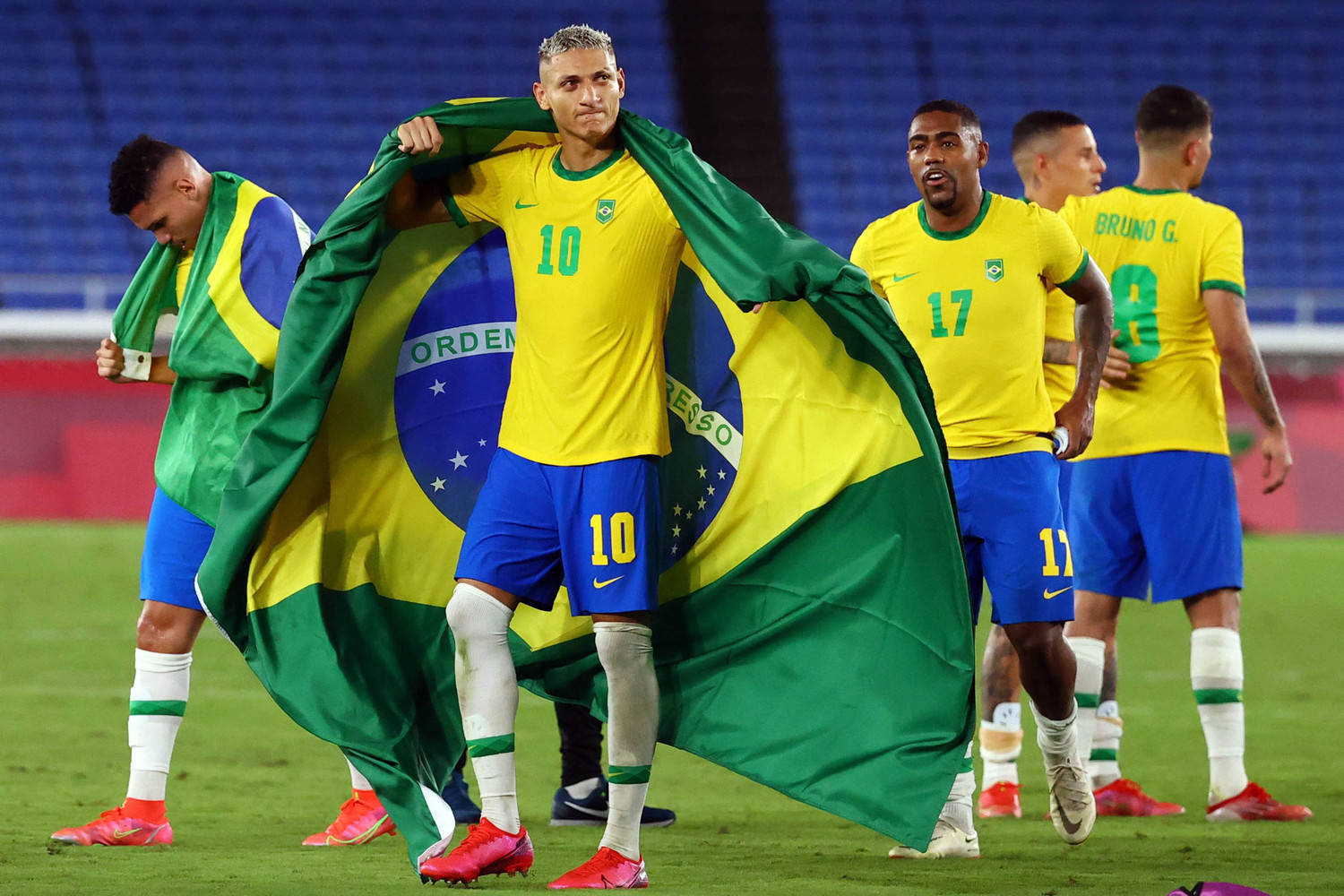 Os maiores artilheiros da seleção brasileira masculina de futebol
