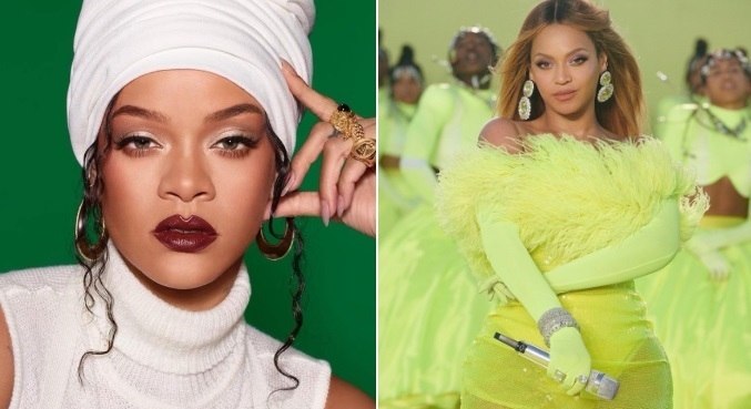 Rihanna não lança um álbum desde 2016; Beyoncé vai lançar um projeto em julho
