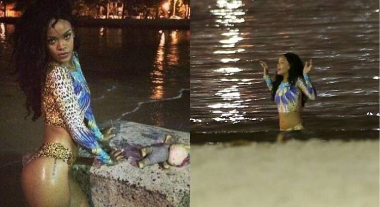 A superstar Rihanna, em 2014, nadou no mar da região da Urca, na zona sul do Rio de Janeiro. O que a cantora provavelmente não sabia é que a água no local estava bastante poluída. Isso, porém, não impediu a artista de se divertir e mergulhar com as amigas, e até posar ao lado de uma boneca jogada no lixo
