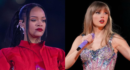 Rihanna e Taylor Swift não abrem mão de um bom batom vermelho