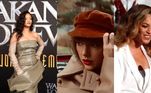 73. Rihanna, 79. Taylor Swift e 80. BeyoncéAs cantoras Rihanna, Taylor Swift e Beyoncé também apareceram entre as mulheres mais poderosas do mundo em 2022. Enquanto a primeira é bilionária graças ao sucesso da linha de cosméticos Fenty Beauty, a voz de 'Midnights', após o lançamento do álbum, se tornou a primeira artista da história a reivindicar os dez primeiros lugares na lista de músicas da Billboard Hot 100. Já Beyoncé, em novembro de 2022, conquistou nove novas indicações ao Grammy, empatando o recorde de mais indicações na história do Grammy com o marido dela, Jay-Z
