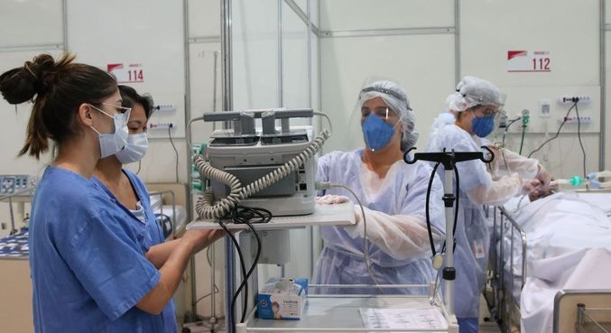 Gastos com os hospitais cresceu na pandemia