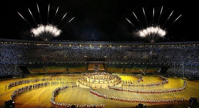 A abertura do Pan de 2007, no Rio