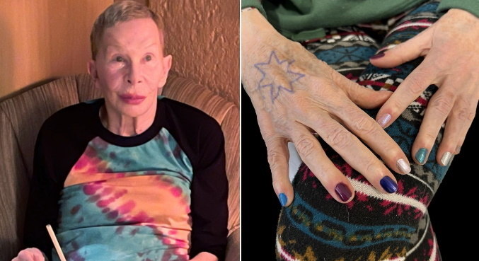 Unhas coloridas de Rita Lee renderam elogios na web
