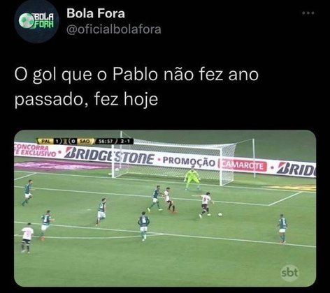 Rivais do Palmeiras enaltecem atacante Pablo em classificação do Athletico para final da Libertadores.