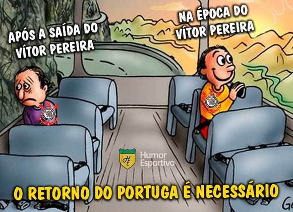 Rivais fazem memes com sugestão de nomes para assumir o cargo de técnico do Corinthians